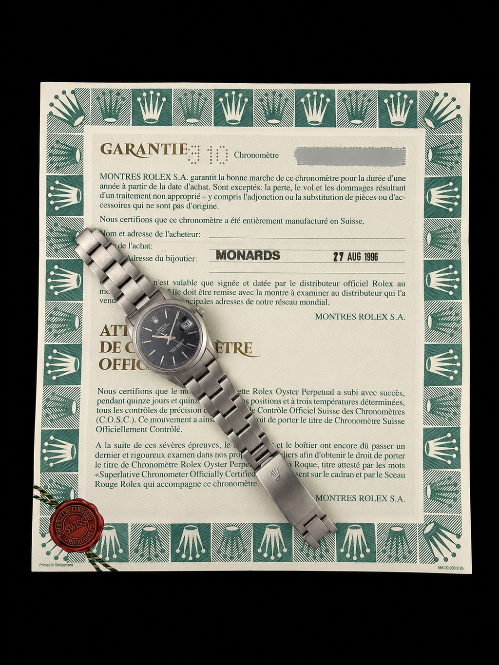 Rolex Oyster Perpetual Date