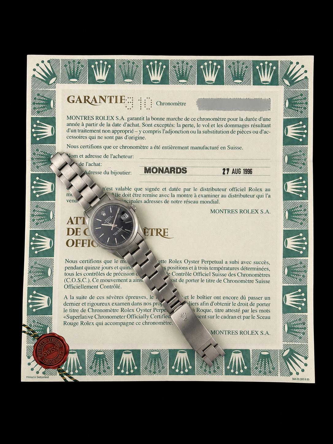 Rolex Oyster Perpetual Date